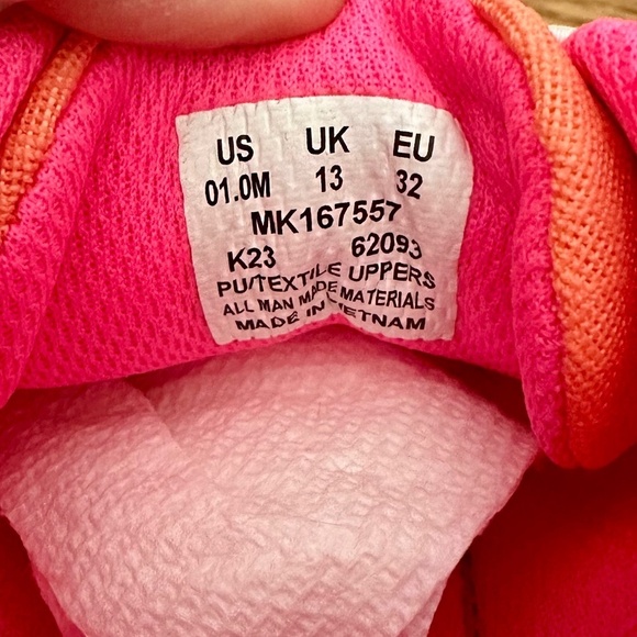 Merrell Kids Agility Peak KDZ Hiking Boot Shoe (Little Kids) in Pink/Orange - Picture 9 of 11